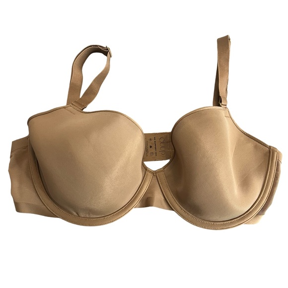 CUUP The Demi Bra Size 34E In Tan Neutral Unlined - Picture 4 of 10
